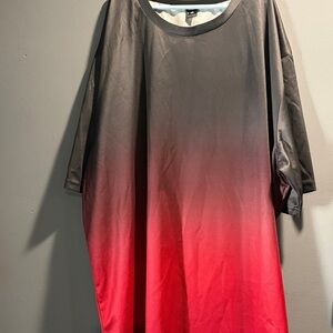 SHEIN Charcoal and Light Gray Tee XXL